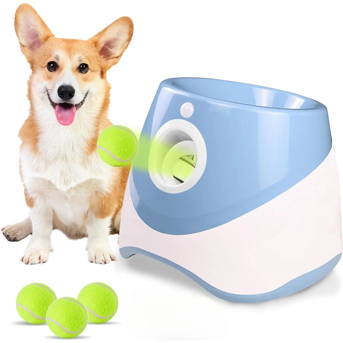 3 Mode Adjustable Pet Toy with Tennis Balls