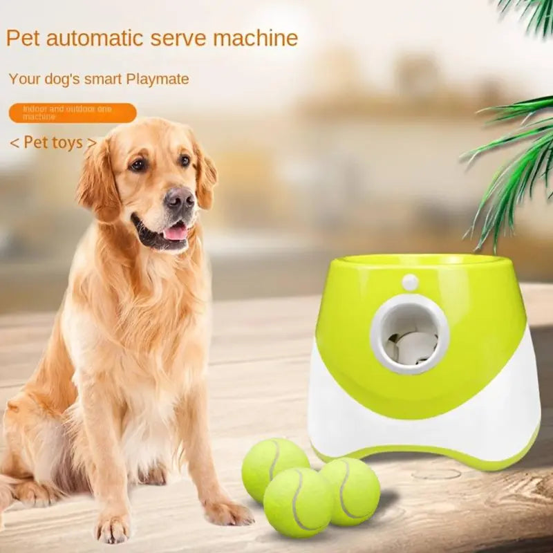 3 Mode Adjustable Pet Toy with Tennis Balls